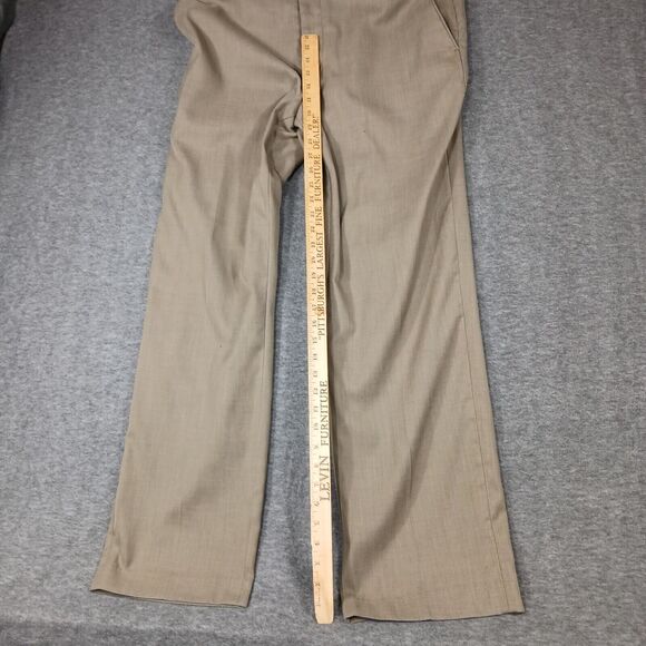 Perry Ellis Folio Flex Classic Fit Dress Pants Slacks Mens Size 36x32 - Gray - Picture 8 of 14